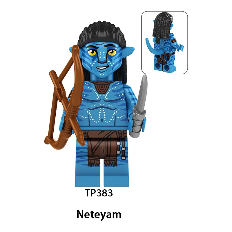 TP1047 Disney Movie Avatar Navi Action Figures Neytiri Model Building Block Mini Assemble MOC Educational Toy Kids Birthday Gifts