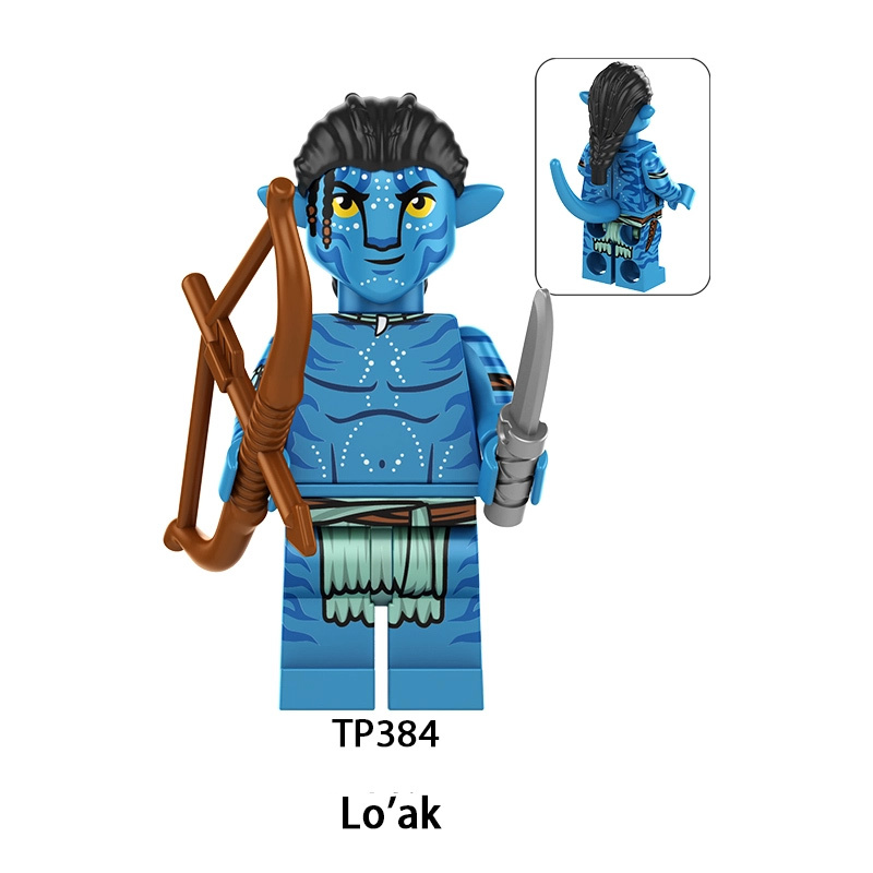 TP1047 Disney Movie Avatar Navi Action Figures Neytiri Model Building Block Mini Assemble MOC Educational Toy Kids Birthday Gifts