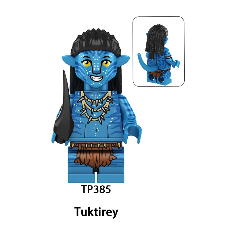 TP1047 Disney Movie Avatar Navi Action Figures Neytiri Model Building Block Mini Assemble MOC Educational Toy Kids Birthday Gifts