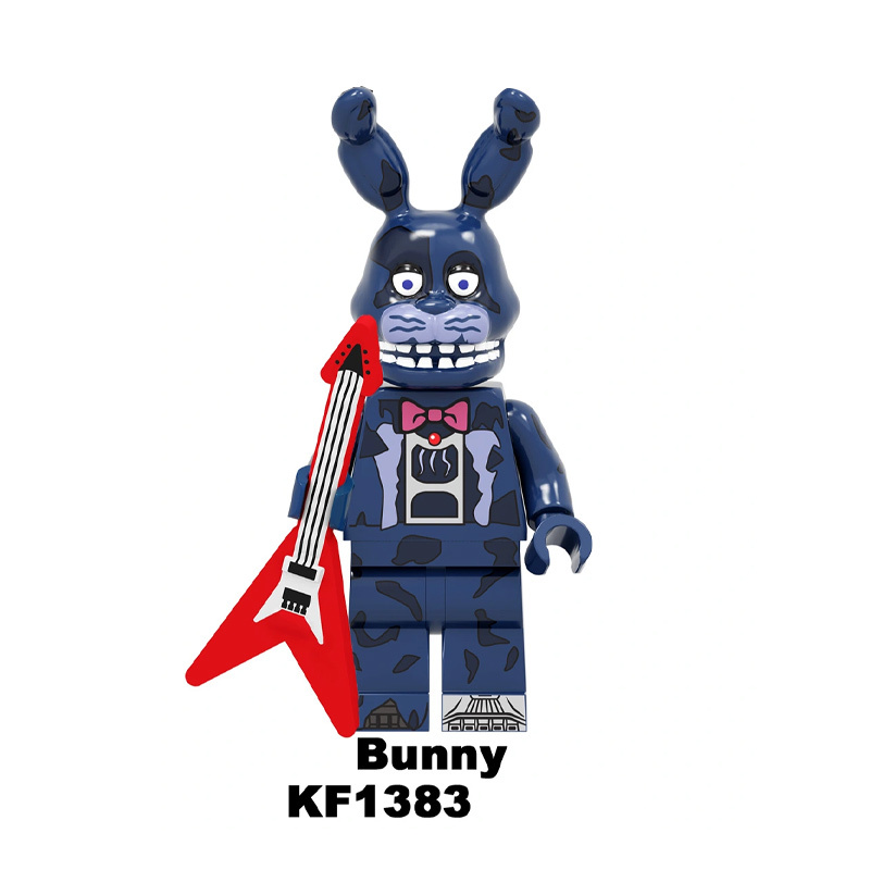 KF6071 Game Nightmare Freddy Phantom Foxy Action Figures Building Blocks Springtrap Minifigs Collection Children Birthday Gifts Toys