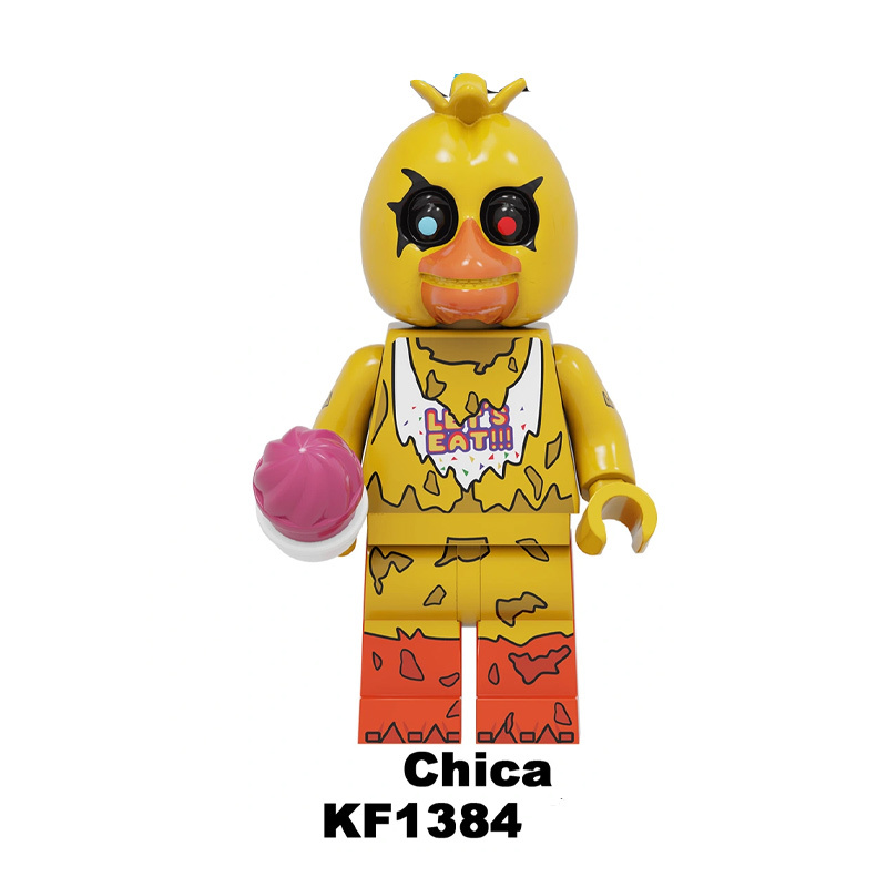 KF6071 Game Nightmare Freddy Phantom Foxy Action Figures Building Blocks Springtrap Minifigs Collection Children Birthday Gifts Toys