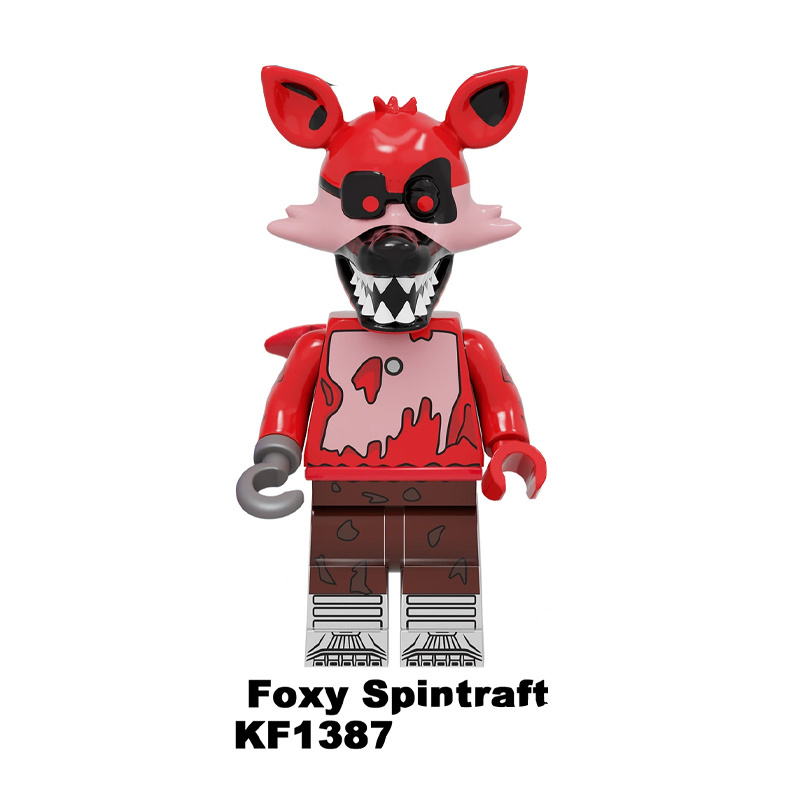 KF6071 Game Nightmare Freddy Phantom Foxy Action Figures Building Blocks Springtrap Minifigs Collection Children Birthday Gifts Toys