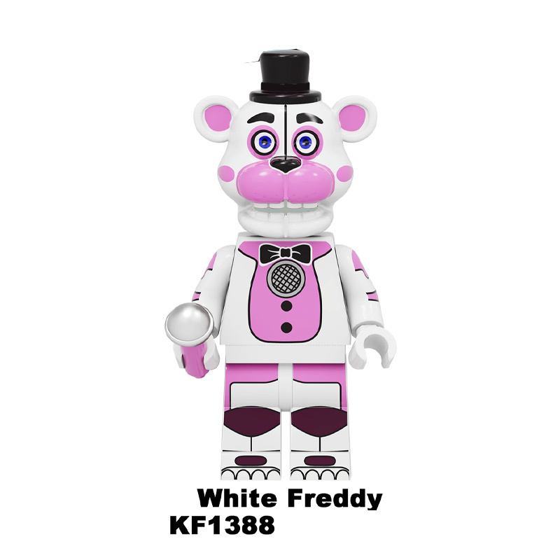 KF6071 Game Nightmare Freddy Phantom Foxy Action Figures Building Blocks Springtrap Minifigs Collection Children Birthday Gifts Toys