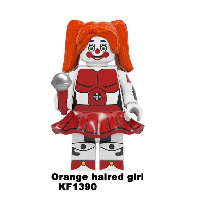 KF6071 Game Nightmare Freddy Phantom Foxy Action Figures Building Blocks Springtrap Minifigs Collection Children Birthday Gifts Toys