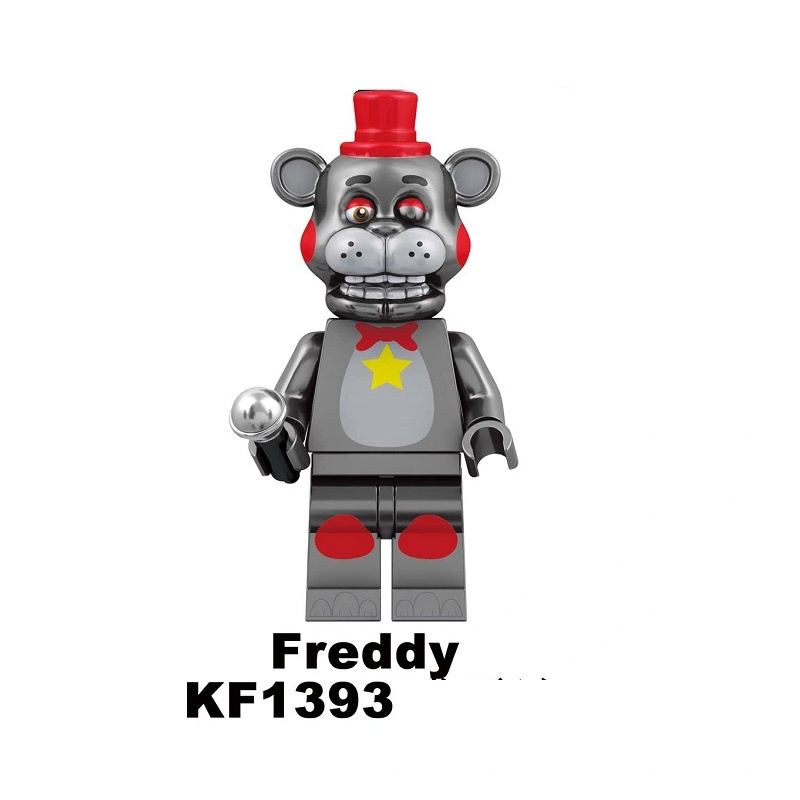 KF6121 Game Nightmare Freddy Phantom Foxy Action Figures Building Blocks Springtrap Minifigs Collection Children Birthday Gifts Toys