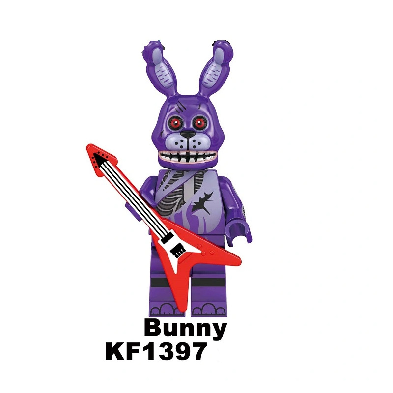 KF6121 Game Nightmare Freddy Phantom Foxy Action Figures Building Blocks Springtrap Minifigs Collection Children Birthday Gifts Toys