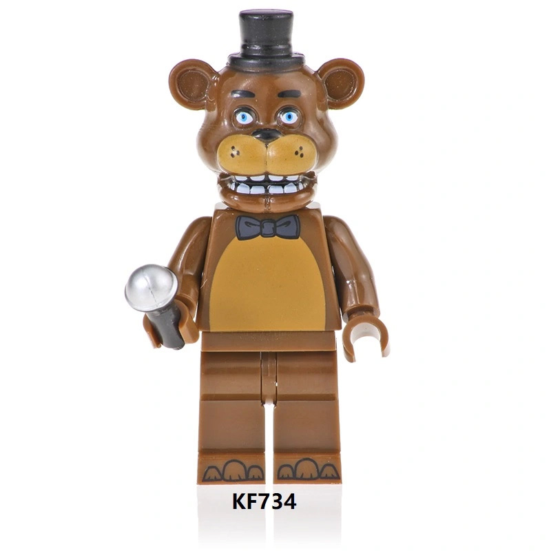 WM6171 Game Nightmare Freddy Phantom Foxy Action Figures Building Blocks Springtrap Minifigs Collection Children Birthday Gifts Toys