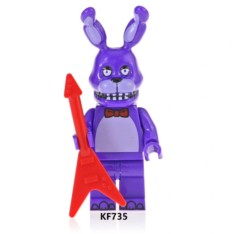 WM6171 Game Nightmare Freddy Phantom Foxy Action Figures Building Blocks Springtrap Minifigs Collection Children Birthday Gifts Toys