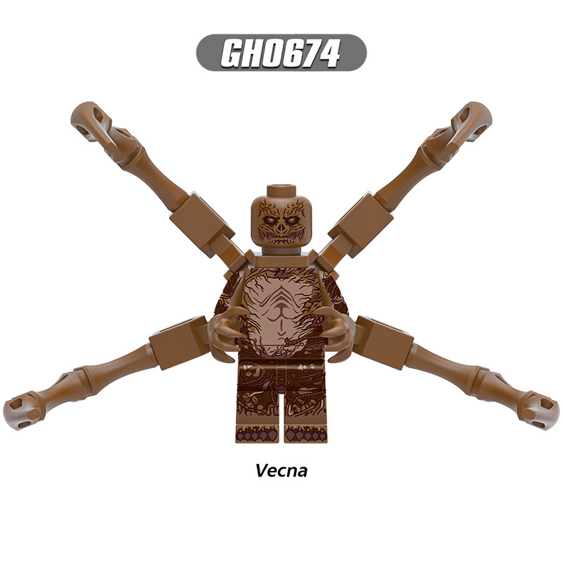 LG1007 Stranger Things Series Minifigs Building Blocks Vecna Cartoon Eleven Papa Billy Erica Figures Models Toys Gifts Children