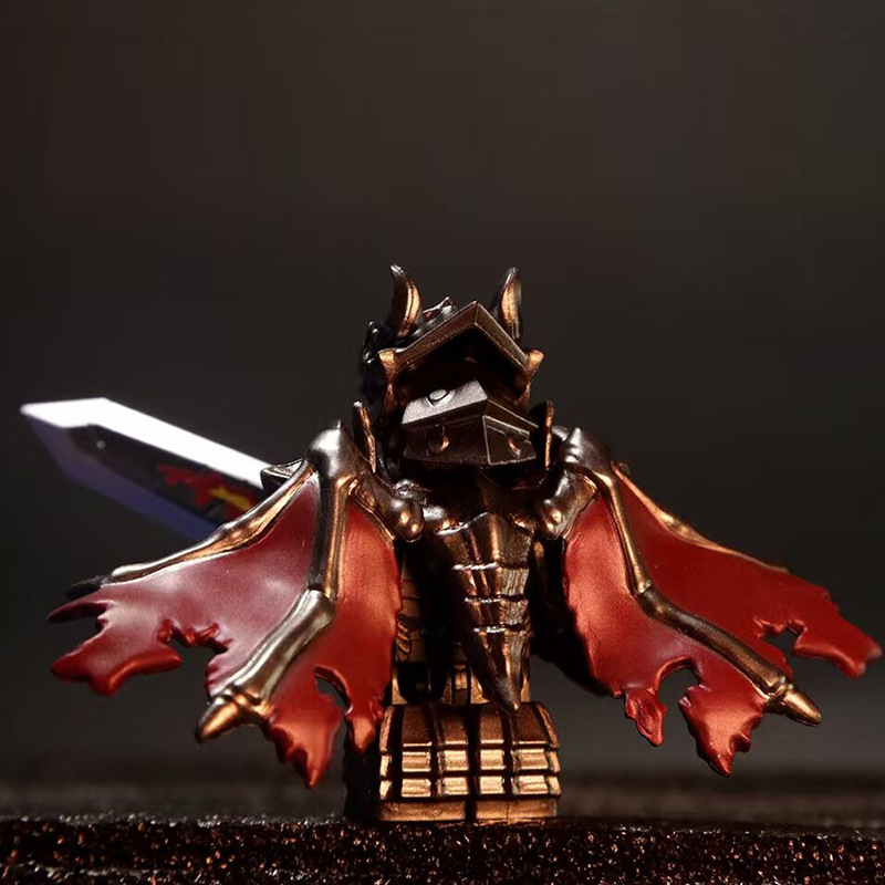 Medieval Lich King Minifigure Building Toy Brick Compatible