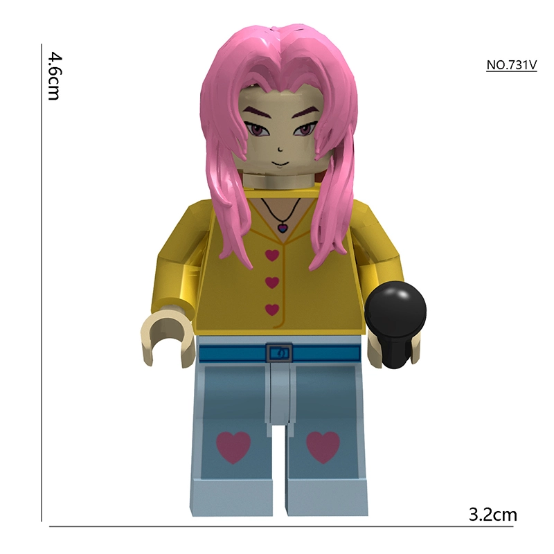 KPop Demon Hunters Minifigure Collection Minifigs Pink Action Figures ...