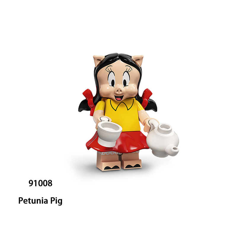 WM6066 Disney Cartoon Mickey Mouse and Friends Minifigs Blocks Minnie Mouse Mickey Mouse Tang Duck Model Childeren Toys Gifts