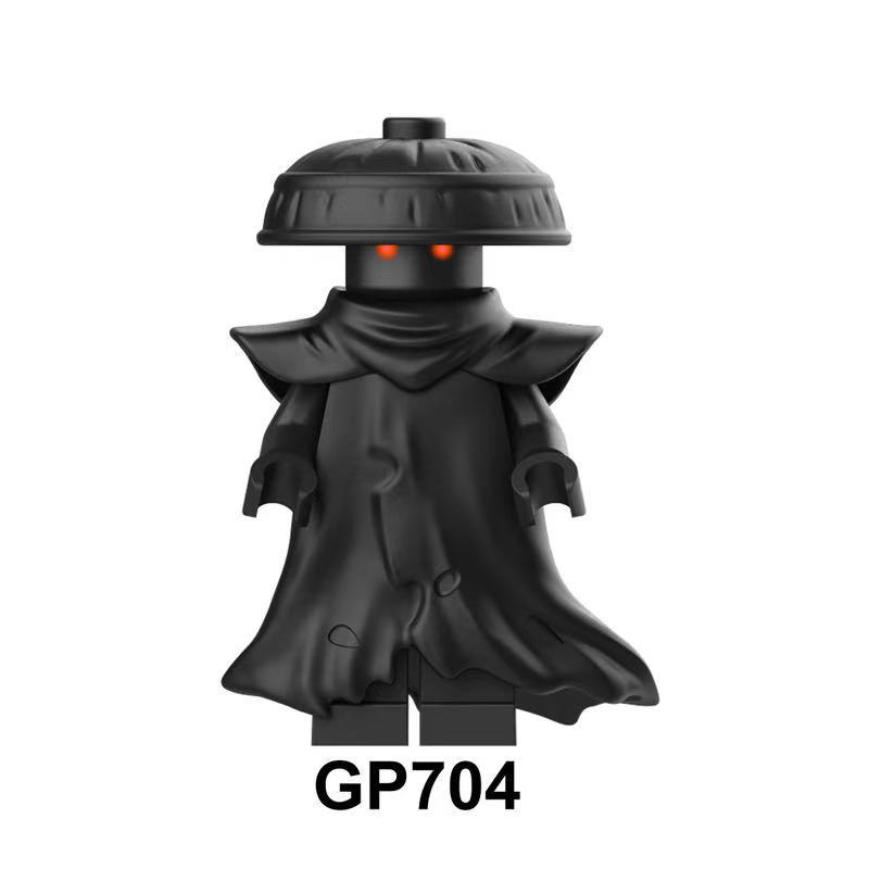 701-705 Phantom Ninja Game Series Minifigs Building Blocks Forbidden five  Accessories Shield Sword Compatible Toys Boys
