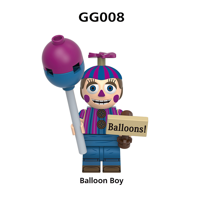WM6171 Game Nightmare Freddy Phantom Foxy Action Figures Building Blocks Springtrap Minifigs Collection Children Birthday Gifts Toys