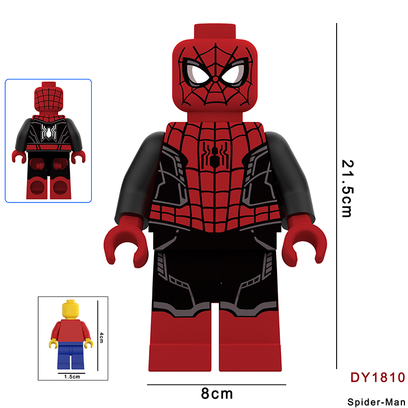 KT1023 Marvel Super Heroes Series Minifigures Spider-Man Building Blocks MOC Captain Pig Figures Bricks Model Toys Gifts For Kids