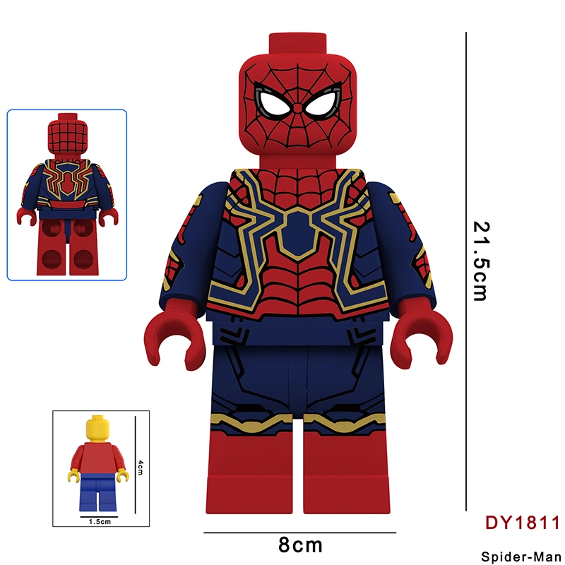 Spider-Man Building Blocks Set with Carry Storage Bag – Creative Play Toy
