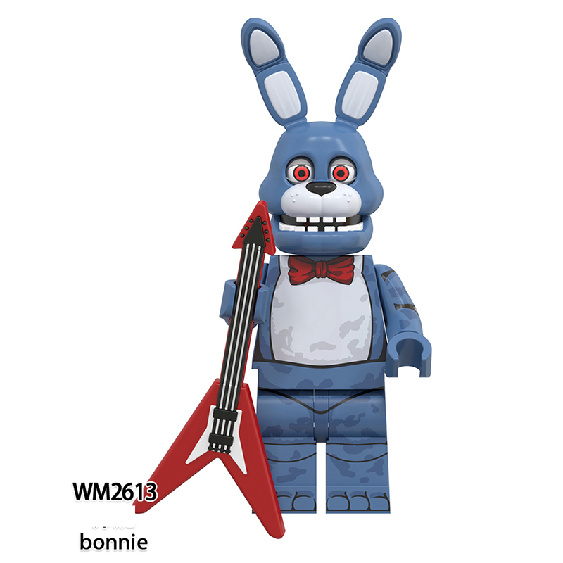 WM6171 Game Nightmare Freddy Phantom Foxy Action Figures Building Blocks Springtrap Minifigs Collection Children Birthday Gifts Toys
