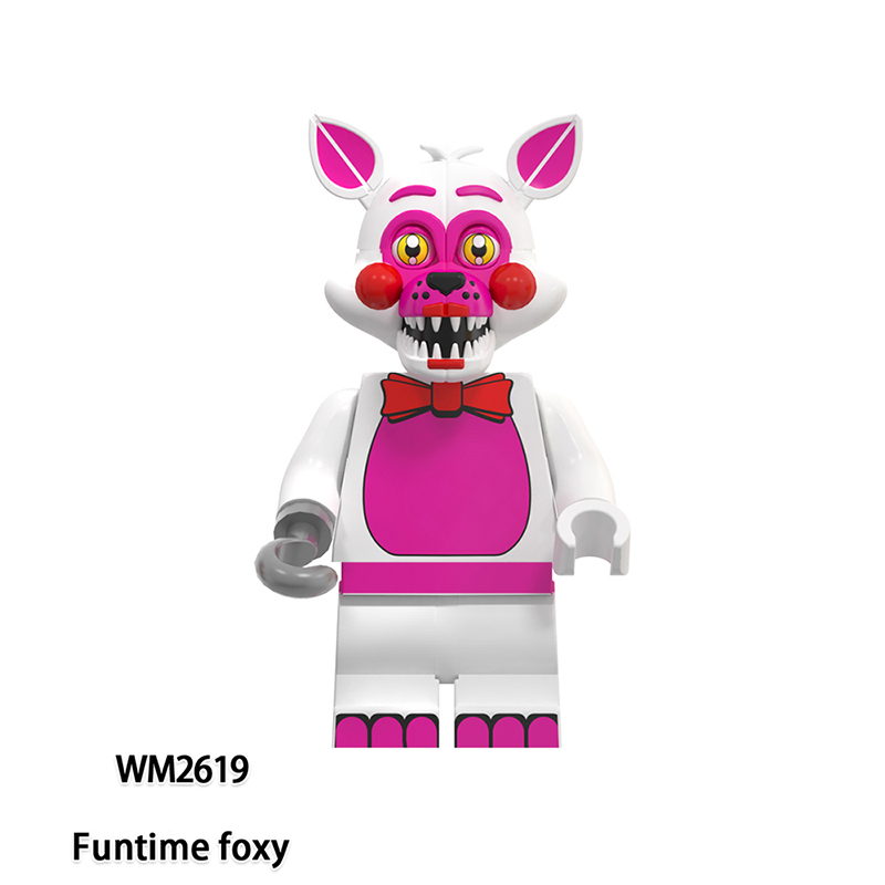 WM6171 Game Nightmare Freddy Phantom Foxy Action Figures Building Blocks Springtrap Minifigs Collection Children Birthday Gifts Toys