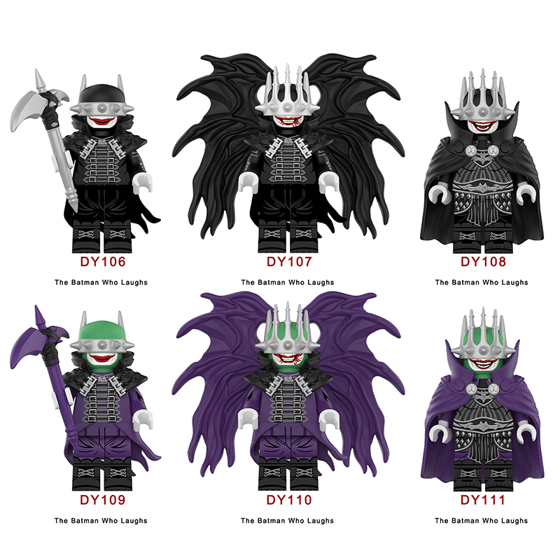 TP1029 Cartoon TV Film Arkham Joker Minifigs Action FigureSpike Joker2024 Building Blocks Meathead Children Gifts Birthday Toys
