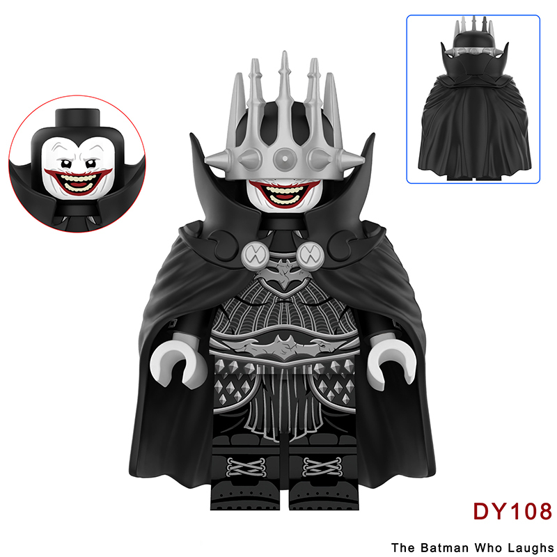 TP1029 Cartoon TV Film Arkham Joker Minifigs Action FigureSpike Joker2024 Building Blocks Meathead Children Gifts Birthday Toys