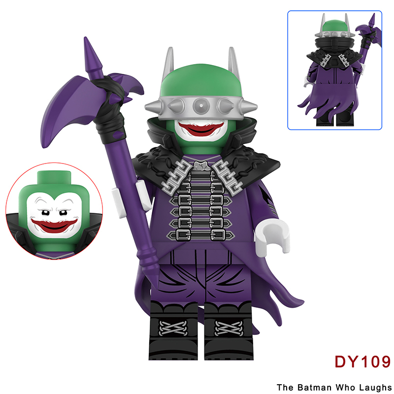 TP1029 Cartoon TV Film Arkham Joker Minifigs Action FigureSpike Joker2024 Building Blocks Meathead Children Gifts Birthday Toys