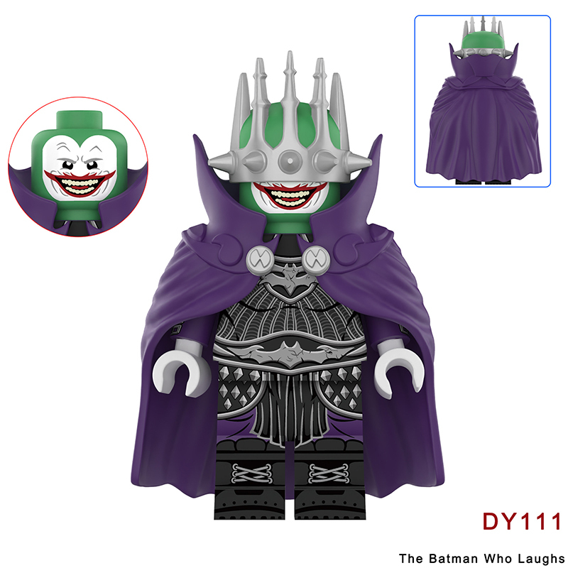 TP1029 Cartoon TV Film Arkham Joker Minifigs Action FigureSpike Joker2024 Building Blocks Meathead Children Gifts Birthday Toys