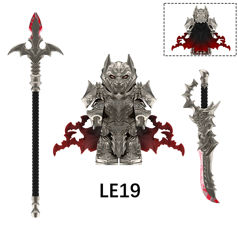 W1348-1350 Marvel DC Series Superheroes Batman Action Figures Building Blocks Hellbat Weapon Accessories Children Toys Boys Gift