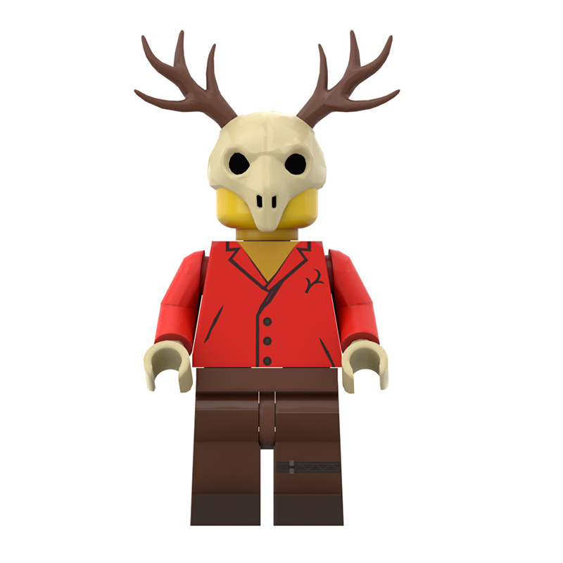 911 731STU Game Hollow Knight: 99 Nights in the Forest Action Figures Games Building Blocks Goat Monster Cartoon Hallownest Children Toys Halloween Gifts