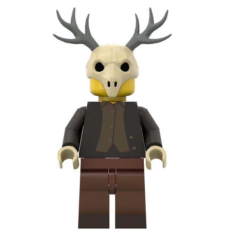 911 731STU Game Hollow Knight: 99 Nights in the Forest Action Figures Games Building Blocks Goat Monster Cartoon Hallownest Children Toys Halloween Gifts
