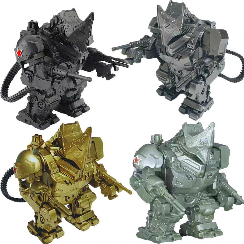X01 Movie Rhino Action Figures Assembly Building Blocks The Amazing Man 2 Mechanical Armor Building Blocks MOC Brick Kids Toys Gift
