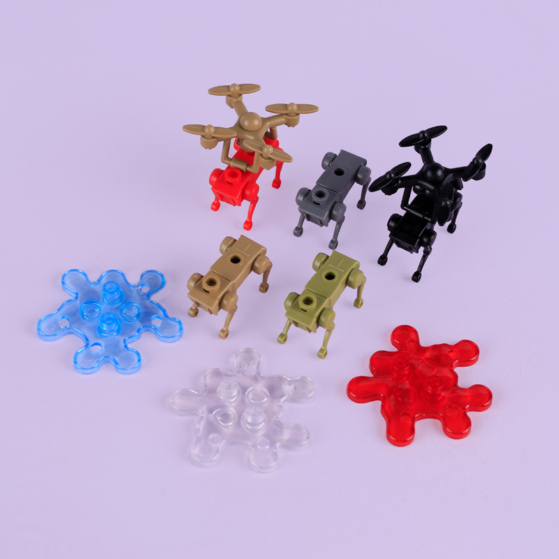WOF01-04 Star Wars Series Droideka Mecha Robot Dog Building Blocks City Science Fiction T47 Action Figures Bricks Model Toys Kids Gifts
