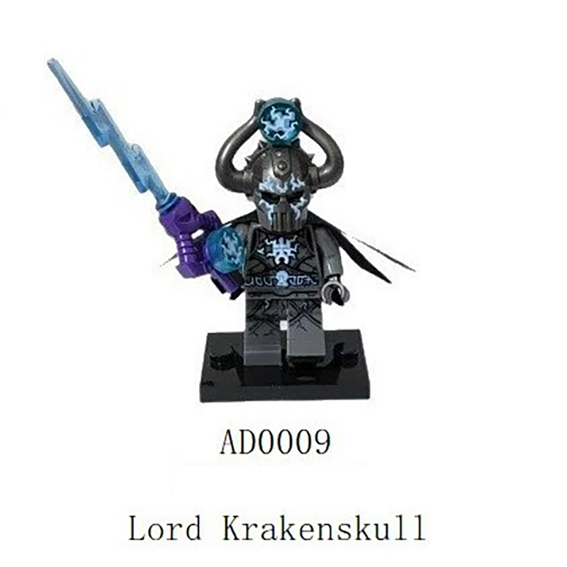 AD0009 Anime Game Series Ninjago Lord Krakenskull Minifigs