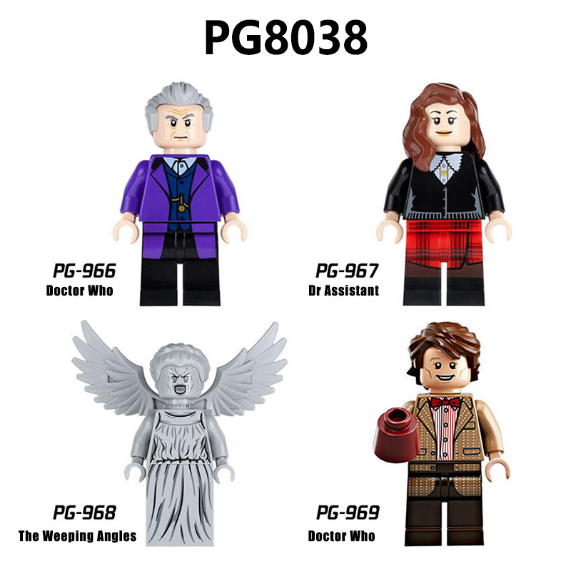 PG8038 Movie Series Doctor Who Action Figures Dr Assistant Science Fiction TV Drama Building Blocks Gallifrey Film Children Gifts Toys