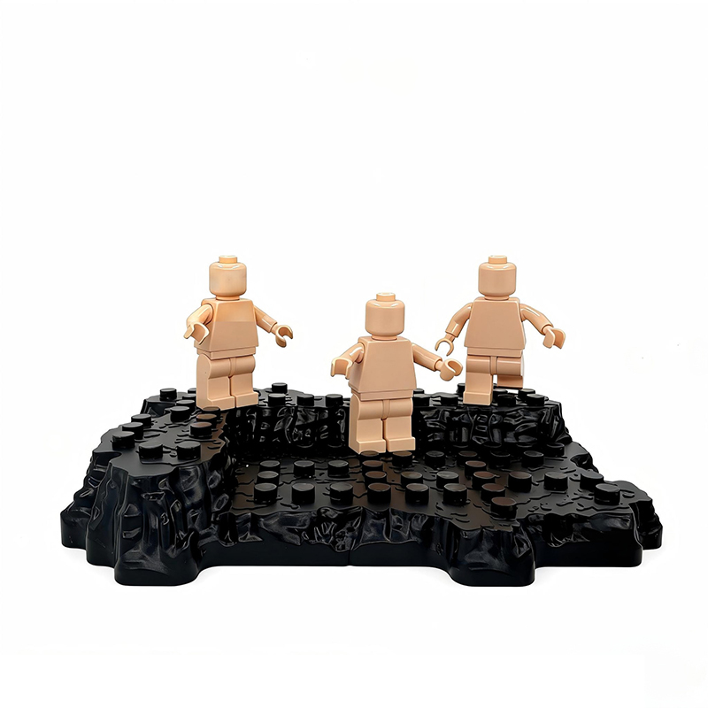 XW670 Batman Accessories Platform Minifigs Building Blocks DC Comics Marvel Series Eagle Pattern Stand Justice League Model Toys Boys