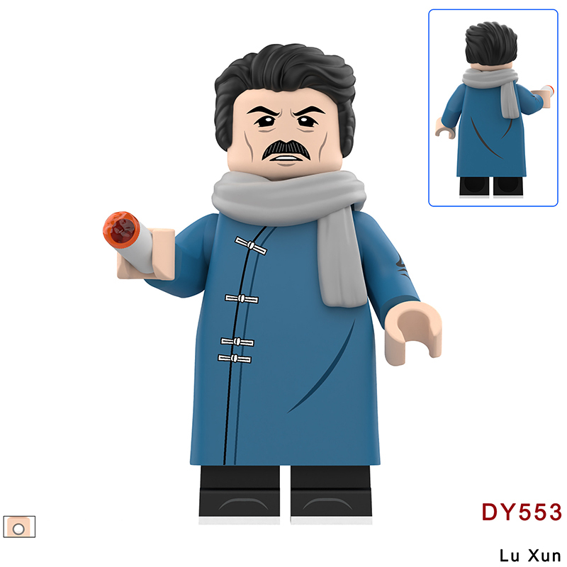 TK001-004 Famous People Four Countries Captain Donald Trump Action Figures Kim Jong un Model Building Blocks Children Gifts Toys