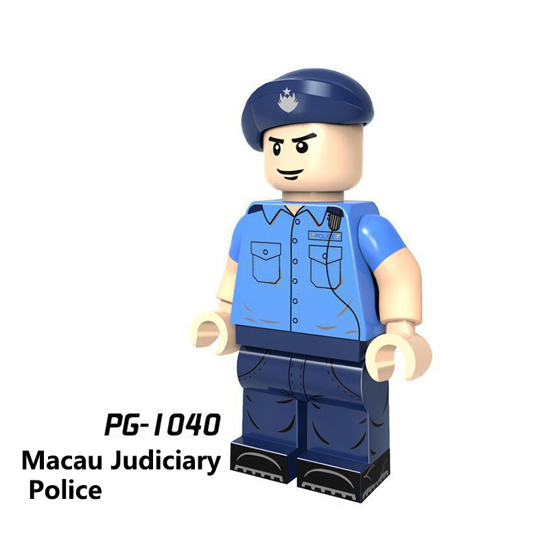 MOC Military Special Forces Minifigures Building Blocks City Modern Police SWAT Soldier Weapons Gun Accessories Bricks Toys Boys