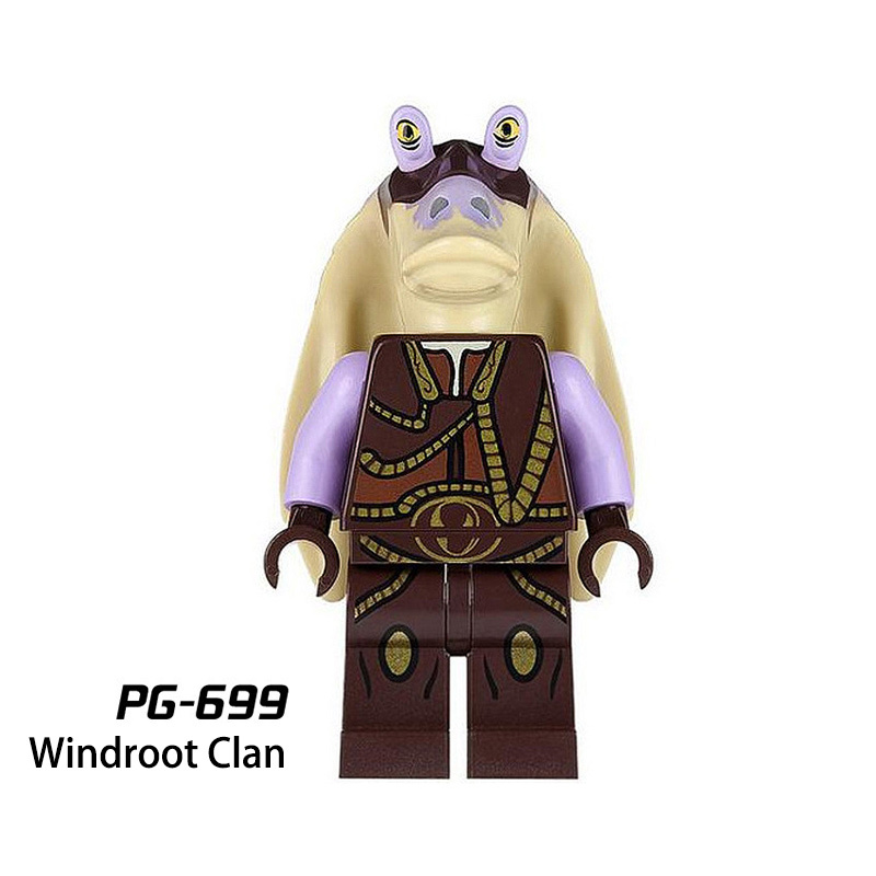 PG8071 Star Wars Yoda Clone Trooper Action Fiction Cartoon Commander of the First Legion Minifigs Building Blocks Toys Children Gifts