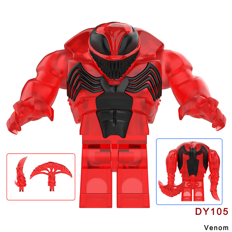 DY101-104 DC Comics Marvel Series Venom Action Figure Collection Model Anti Minifigs Building Blocks Children Toys Gifts Boys
