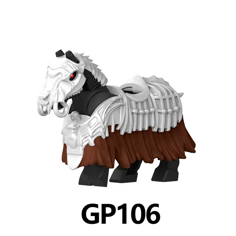 GP105-108 Medieval Knight SoldierBerserk  Minifigs The legendary Imprint Guts Griffith Weapon War Building Blocks Storm City Toy Kids Gift