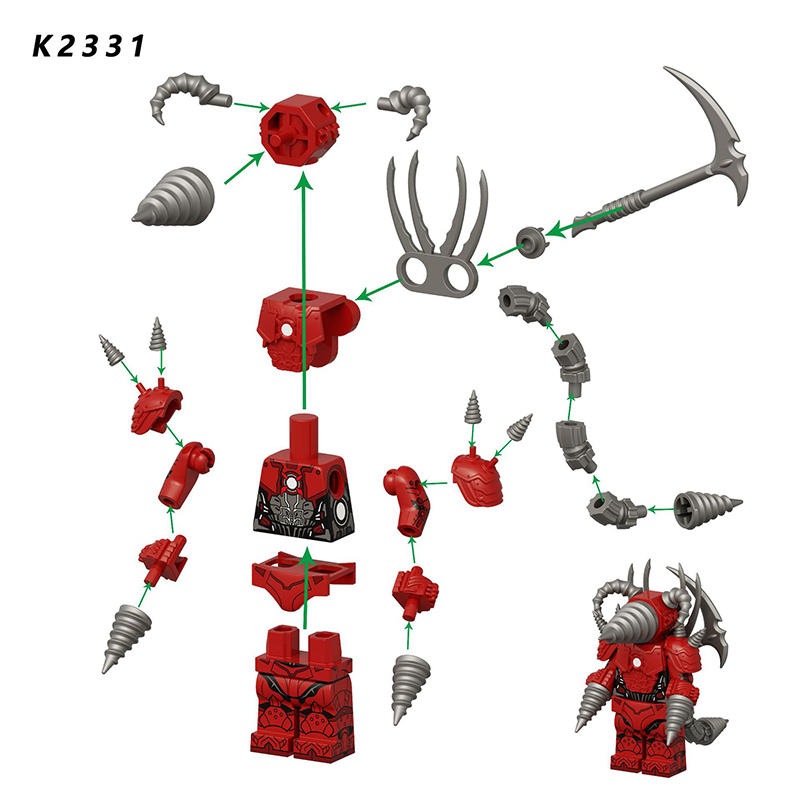 KDL852 Movie Toilet Man Titan TV Man Action Figure DC Comics Collection DJ Man Upgrade Minifigs Building Blocks Children Toys Gifts Boys