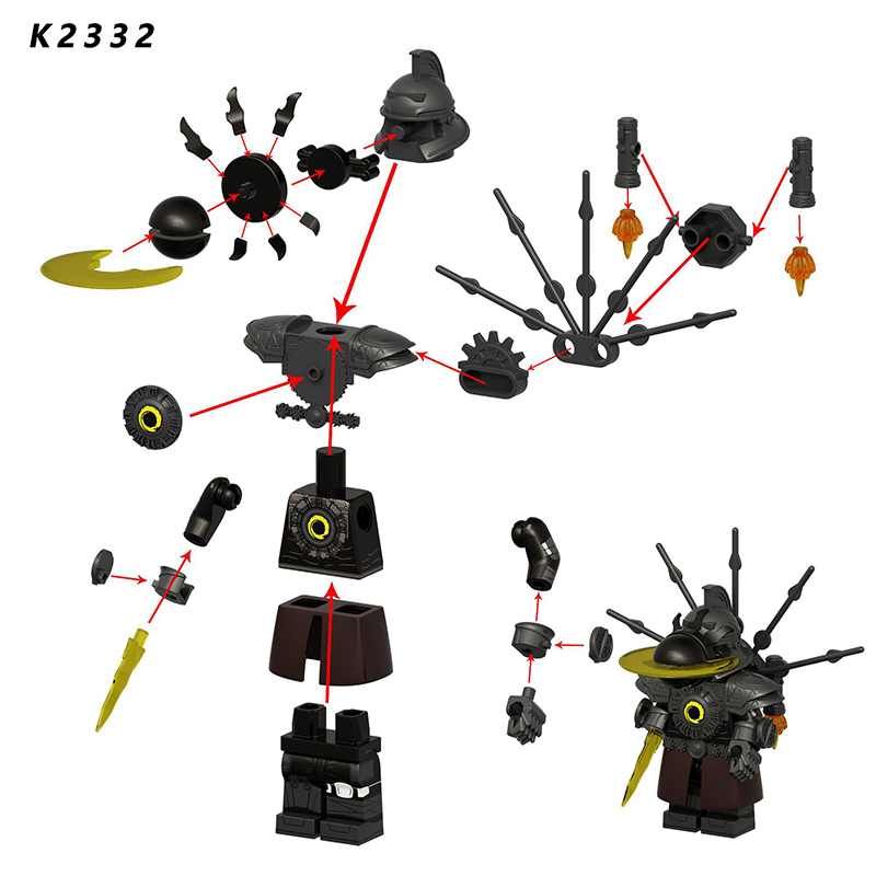KDL852 Movie Toilet Man Titan TV Man Action Figure DC Comics Collection DJ Man Upgrade Minifigs Building Blocks Children Toys Gifts Boys