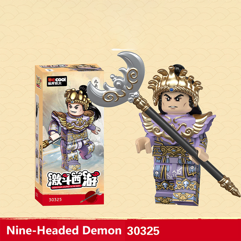 Chinese Fantasy TV The Journey To The West Minifigs Building Blocks Monkey King Iron Fan Princess Nezha Heavenly King Li Weapon