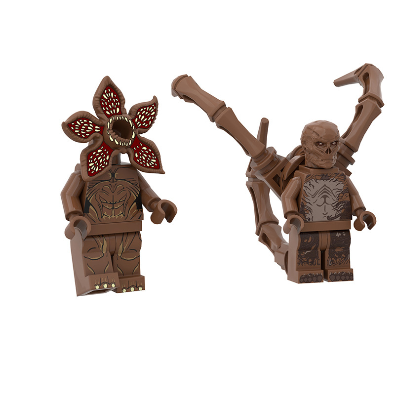 911 Movie Series Demogorgon Action Figures Stranger Things Minifigs Model Henderson Building Blocks Toys Children Scary Gifts