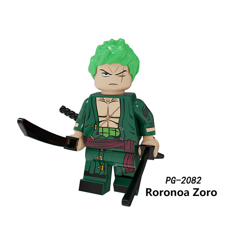 KT1013 One Piece Robin Sabo Minifig Building Blocks Brooke Ace Action Figures Cartoon Movie Model Children Toys Birthday Gifts
