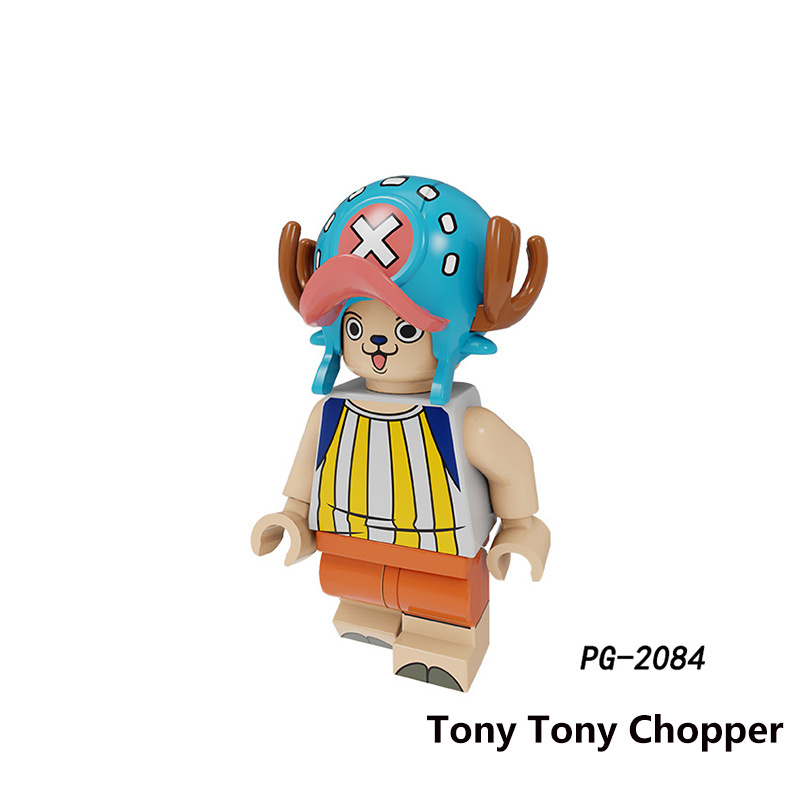 KT1013 One Piece Robin Sabo Minifig Building Blocks Brooke Ace Action Figures Cartoon Movie Model Children Toys Birthday Gifts