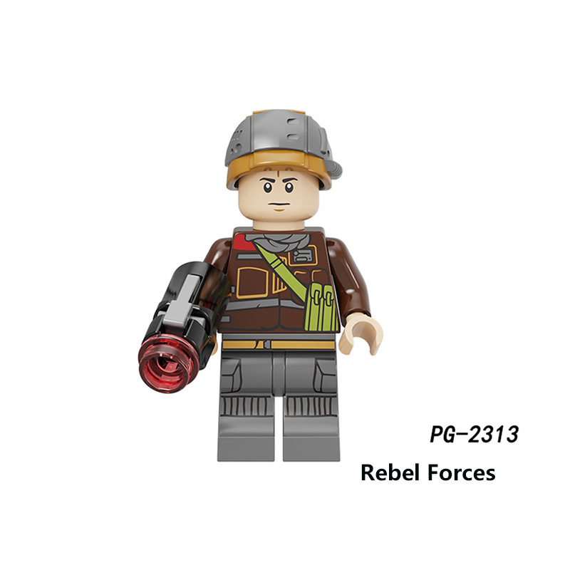 PG8289 Star Wars Series Robot Minifigs Science Movie Building Blocks Storm Soldier Javanese Model Collection Game Children Gifts
