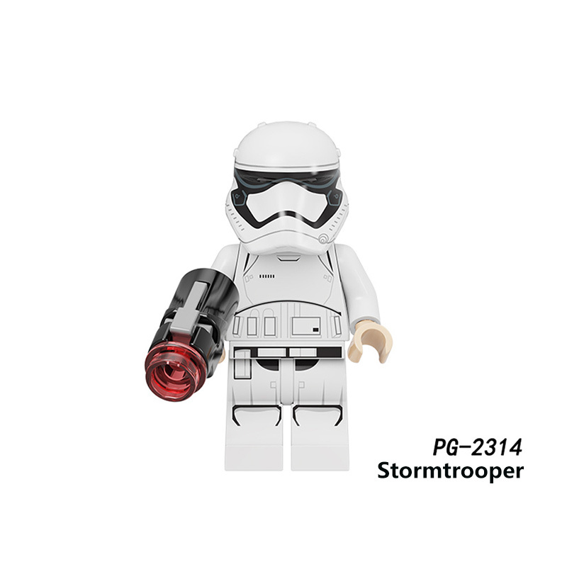 PG8289 Star Wars Series Robot Minifigs Science Movie Building Blocks Storm Soldier Javanese Model Collection Game Children Gifts
