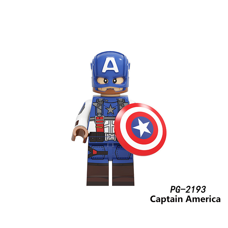 X0233 Marvel Hero Series Iron Man Rocket Raccoon Action Figures Ant Man Building Blocks DC Collection Toy Children Birthday Gifts