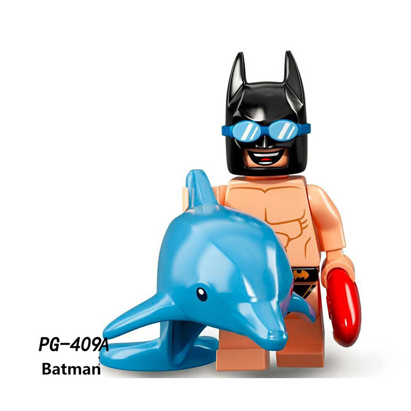 G0178 Marvel DC Joker Action Figures Building Blocks Harley Quinn Cartoon Clown Minifigs Blocks Children Toys Gifts