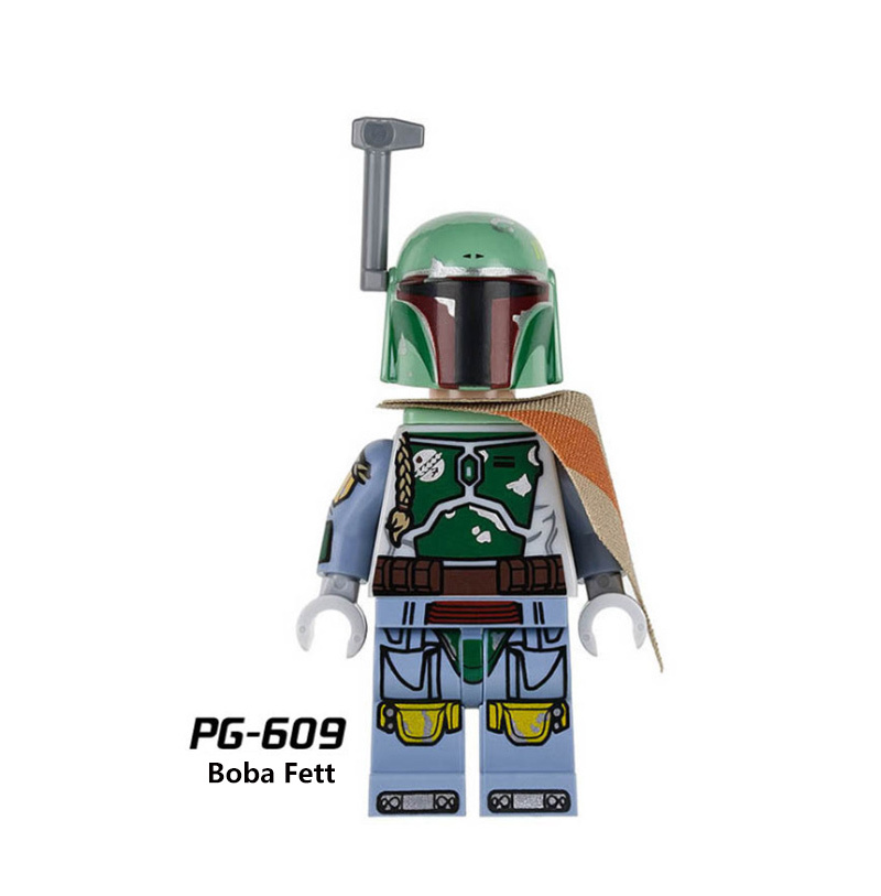 PG601-605 Star Wars Series Minifigs Building Blocks Science Fiction Clone Stormtroopers Cleanser Ahsoka Repairer Model Ameican Action Toys